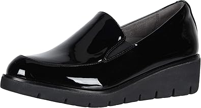 patent leather walking shoes