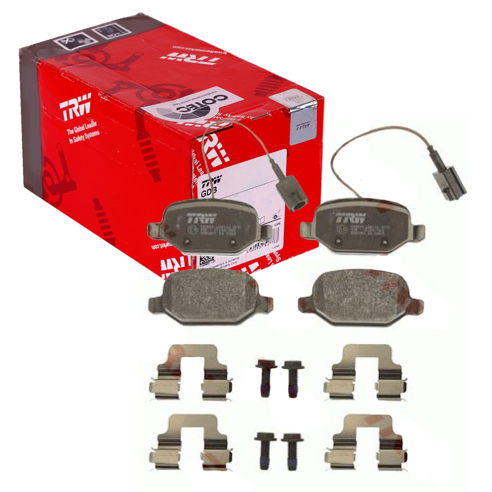 TRW Automotive AfterMarket GDB1881 Brake Pad