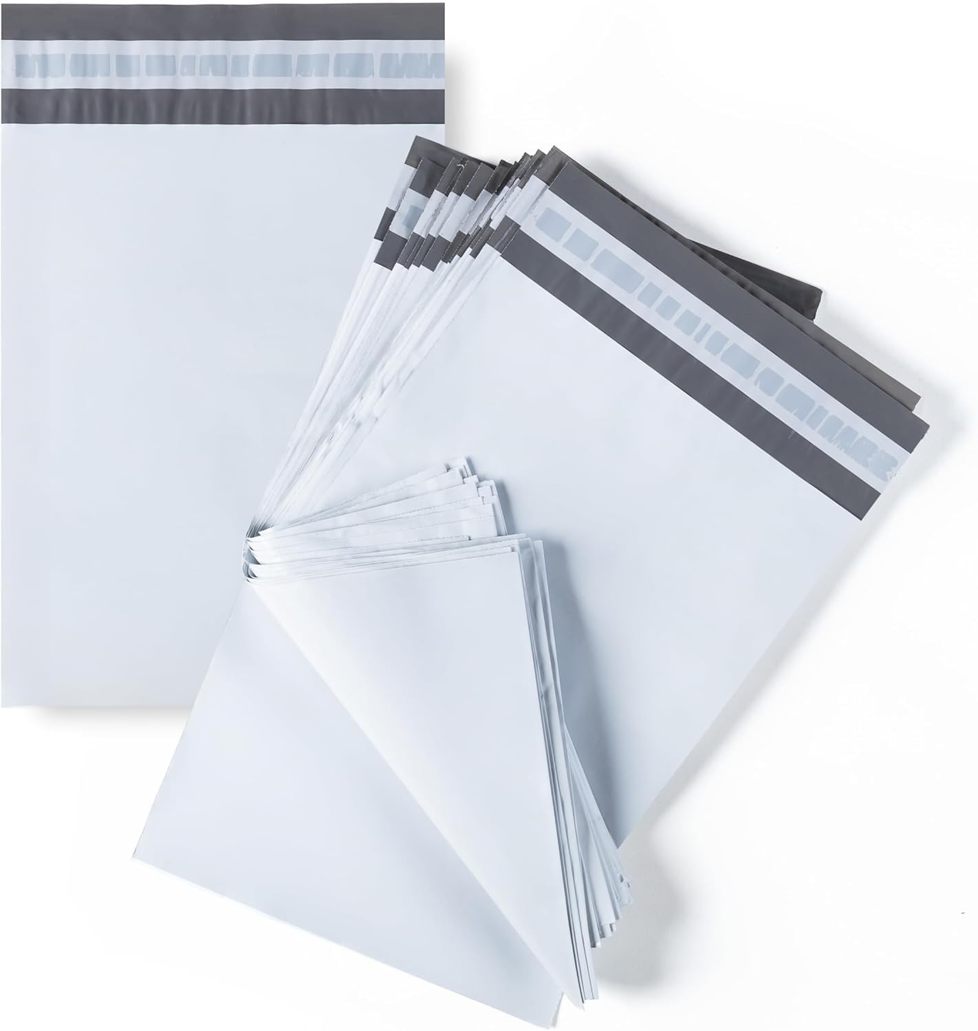 PAKICO | 20 Packaging Bags 50 x 60 cm | Grey Mailing Bags | Opaque Mailing Bags | Mixed Size Postal Bags | Parcel Bags | Large Mailing Bags | Messenger Bag