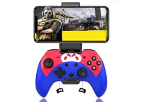 arVin Wireless Switch Controller for Nintendo Switch/iPhone/iPad/Tablet/Android Bluetooth Controller Gamepad Gaming Joystick 