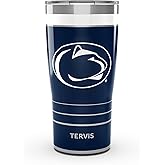 Tervis Traveler Penn State Nittany Lions - MVP Triple Insulated Tumbler Travel Cup Keeps Drinks Cold & Hot, 20oz, Stainless Steel