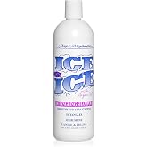 Chris Christensen Ice on Ice Strengthening Dog Shampoo, Groom Like Professional, Revives Dry, Damaged Coats &amp; Strands, All Coat Types Made in USA 16oz