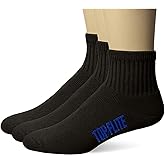 Top Flite Men's Sport Full Cushion Quarter Socks 3 Pair Pack