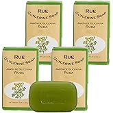 Lanman & Kemp Rue Glycerine Soap Bar 3.35 Oz - Jabon De Glicerina Ruda (Pack of 4)