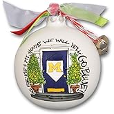 As for Me and My House Holiday Ornament (Michigan Wolverines)