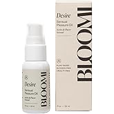 Bloomi Desire Body Oil, 0.9oz – Lightweight Fragrance-Free Massage Oil for Relaxation, Soothing Skincare, and Moisturizing Therapy – Vegan Formula with Natural Ingredients (1)