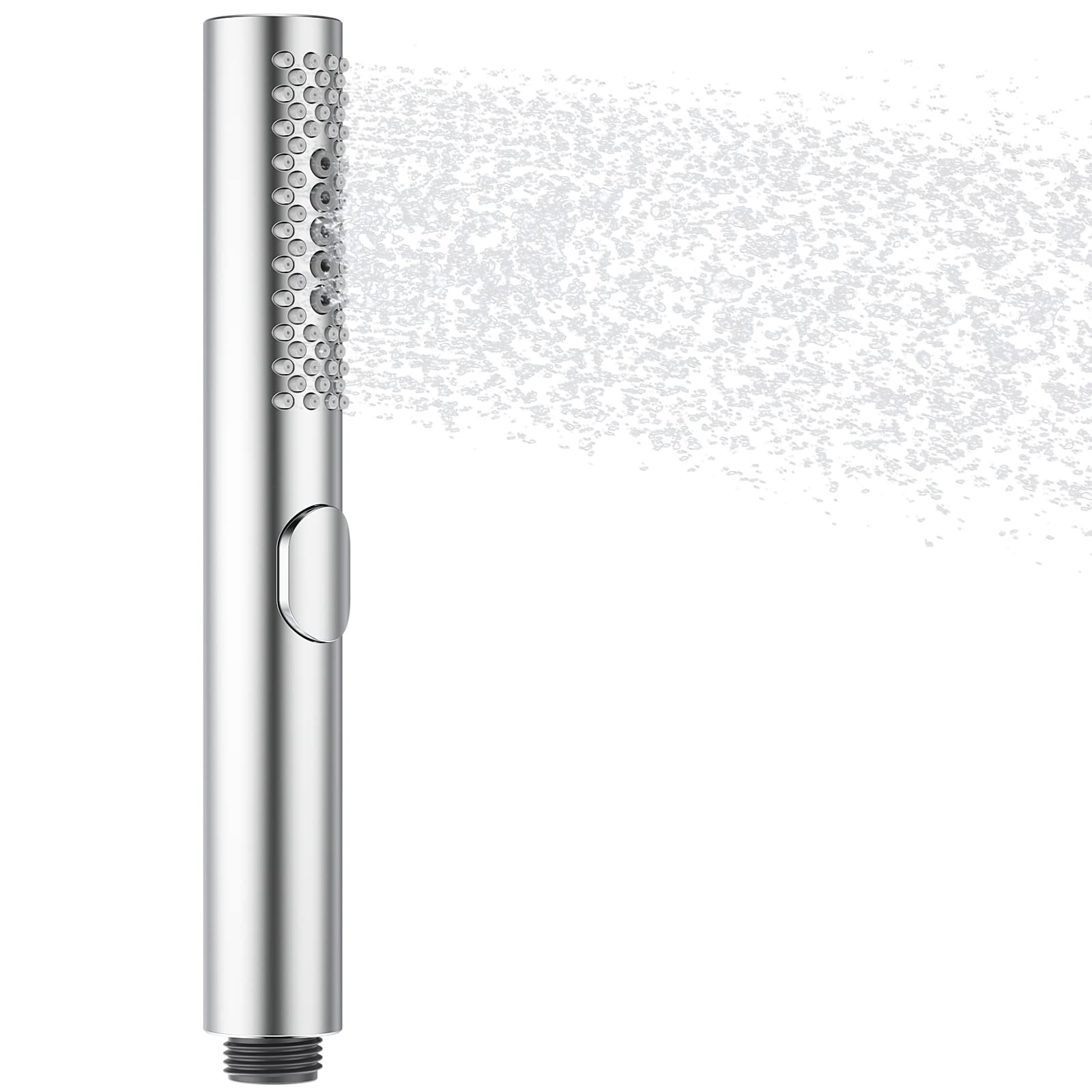 STARBATH Hand Shower Water-Saving Round High Pressure Water Saving Handheld Shower Head with 3-Function Handheld Shower Head ABS Chrome