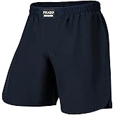 Fikazo MMA Shorts Men - No Gi BJJ Grappling Shorts for Muay Thai, Boxing, Fight，Wrestling & Combat Training