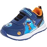Sesame Street Sneakers for Kids with Led Light Breathable Running Tennis Athletic Shoes for Boy Girl 5-10 Toddler 11 Little Kid