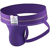 BRODDLE Men's Jockstrap Stretchy Nylon Mesh Pouch Performance Workout Athletic Supporters for Men