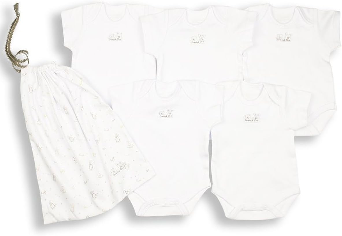 The Essential One Baby Pack of 5 Bodysuits Onesies