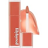 lilybyred Bloody Liar Coating Tint | Korean Glossy Lip Stain, Vivid & Juicy Color, Syrupy Shine, Moisturizing, Long-Lasting & Smudge-Proof, Non-Sticky, Lightweight, 0.14 oz. (01 Soft Apricot)