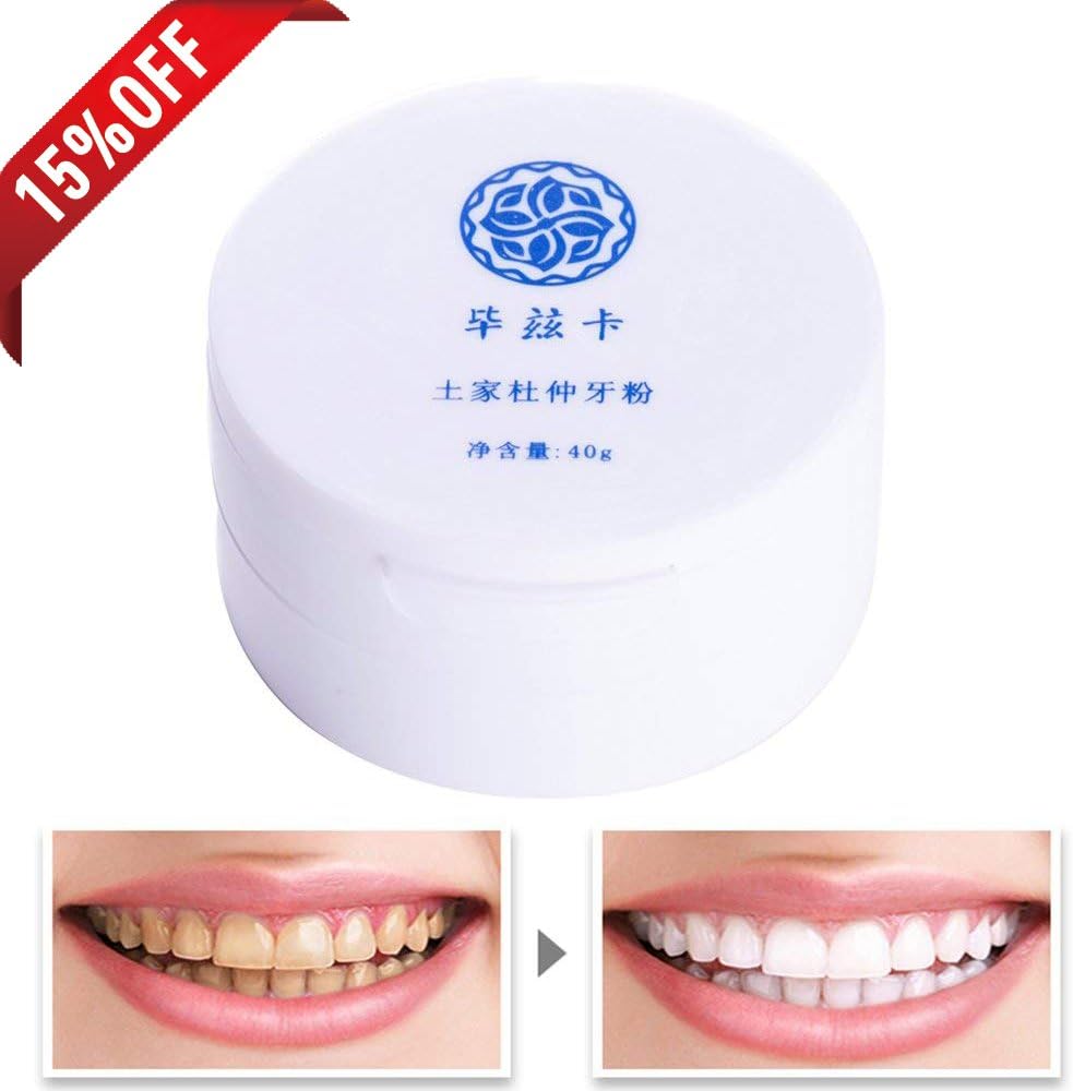 2019 Updated-Fresh Dazzle Bright Teeth Whitener Powder, Natural Teeth Whitening Powder for Oral Hygiene Cleaning Teeth Plaque Tartar Removal Stains, 40g