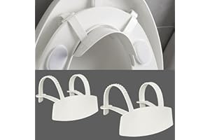 Ihaapsi Universal Pee Deflector for Toilet Seat with Toilet lid Lifter, Toilet Splash Guard Prevents Kids and Adult from Peeing Splash 2PCS (Large Size 11.6 * 8.3”)