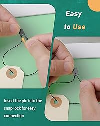 Uniclife 1000 Pcs Hang Tag Strings 6.5 Inch Price