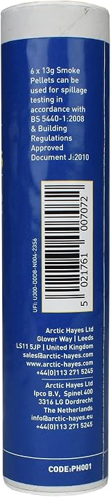 Arctic Hayes PH001 13g White Smoke Pellet Tube of 6 view 4