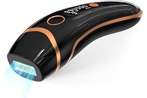 LYSMOSKI IPL Laser Hair Removal At Home Hair Removal for Women and Men Laser Hair Removal Device Pain-Free System for Lasting Hair Reduction on Face, Armpits, Bikini Area