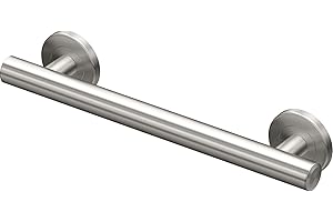 Gatco 851 Latitude II 12-Inch Grab Bar, Stainless Steel