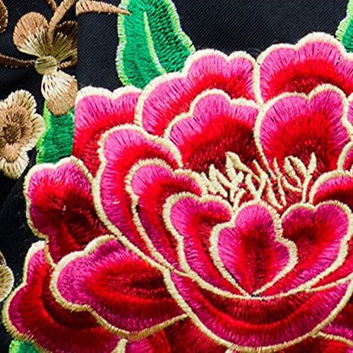 Vintage Embroidery Boho Womens Handbag Mandala Flower Embroidered Totes Travel Beach Bag