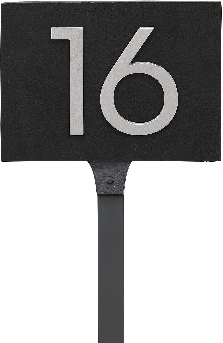 Address Signs - 40 Color Options, Address Number Store, Powder Coated Aluminum Modern Floating 4