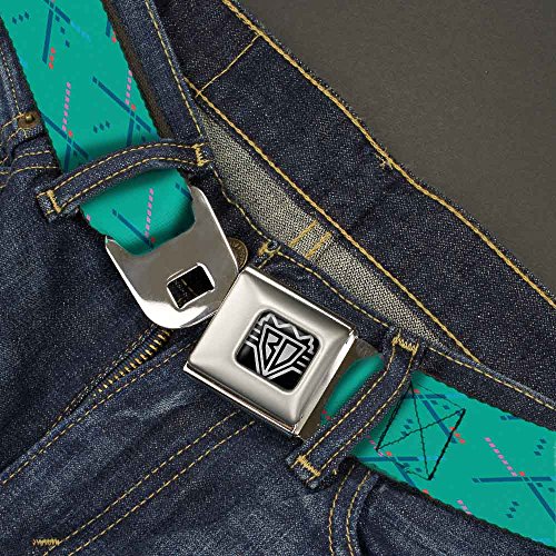 Buckle-Down Unisex-Adult's Seatbelt Belt Oregon Regular, PDX Airport Carpet Old, 1.5" Wide-24-38 Inches - Thumbnail 2