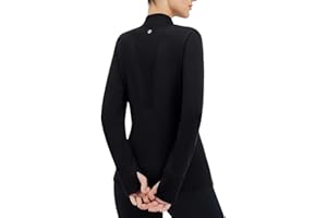 baleaf Thermal Shirts for Women Long Sleeve Turtleneck Tops Fleece Lined Base Layer with Thumb Hole Cold Weather Winter Gear