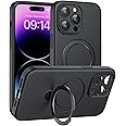Facbiny Designed For IPhone 15 Pro Max Case, Compatible With Magsafe, Full Camera Protection, Soft Magnetic Shockproof Phone Case Designed For Women, Purple