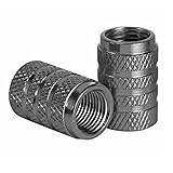 Xicyole Tire Valve Stem Caps,Black,tire