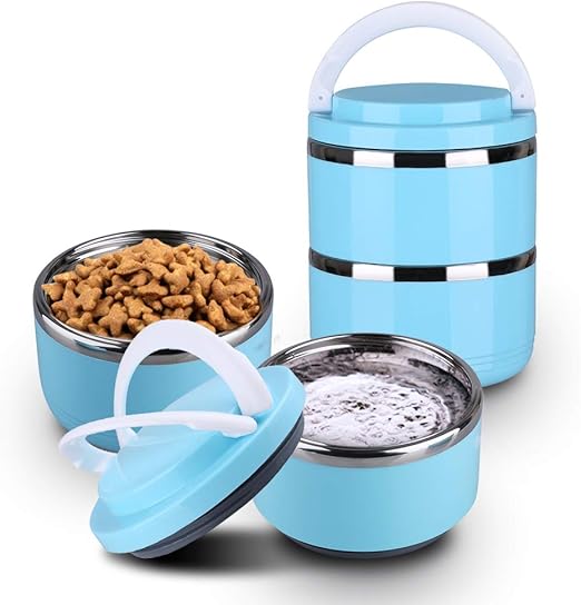 stainless steel pet food storage