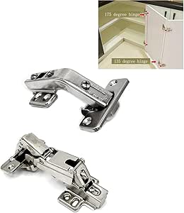 Bisagra plegable para armario de esquina de 90 grados, combinación de