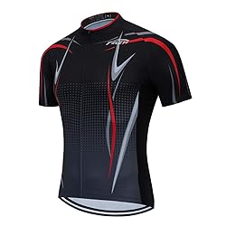Cycling Jersey Men, Summer Short Sleeved Bike