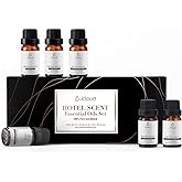 JCLOUD Hotel Diffuser Oils Set, Top 6 Luxury Hotel Inspired, 6x10mL | Essential Oils for Diffuser for Home, Pure Aromatherapy Diffuser Oil Gift Set, Home Luxury &amp; Hotel Scents for Diffuser