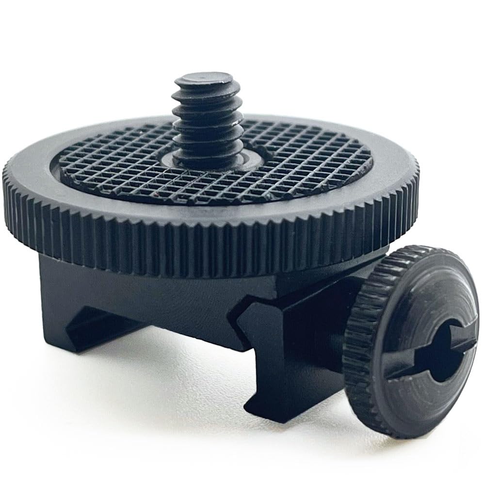 FSO 20mm Weaver Picatinny Rail QD Camera Mount Adapter 1/4" Inch Standard Thread Gun Rifle Airsoft Hunting