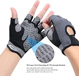 flintronic Gym Gloves Breathable Training Gloves with Silicone Pad view 2