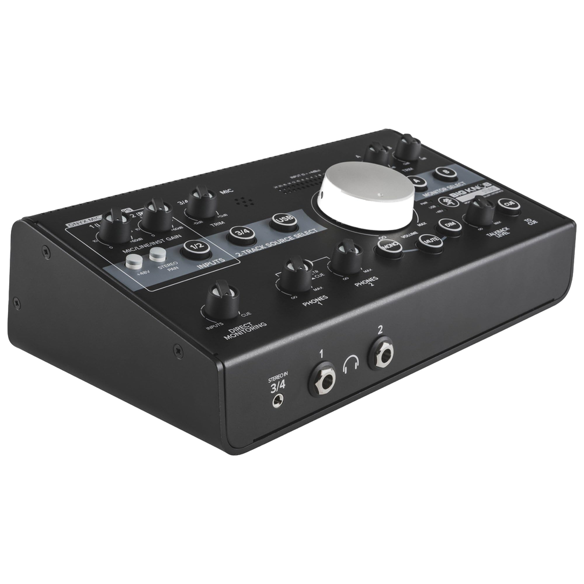 Mackie Big Knob Studio Monitor Controller and 2 x 2 USB Audio Interface