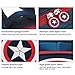 Kids Backpack,Captain America Waterproof Comic School Bag Book Bag for Boys