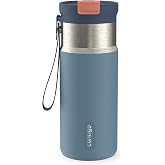 Contigo DualSip Stainless Steel Vacuum-Insulated Water Bottle, 16oz | DualSip Straw or Spout Options, 100% Leakproof Lid, Cup Holder Friendly, BPA-Free