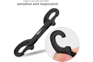 Durable Stainless Steel Double Ended Clip Hook Bolt Snap Scuba Diving Buckle Hook Swivel Eye Bolt Snap for Scuba Diving Diver