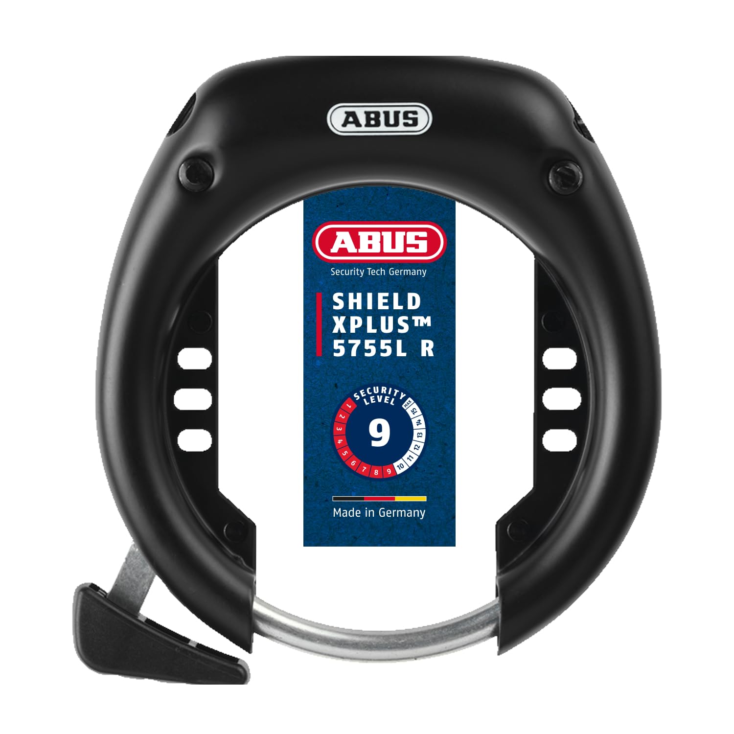 ABUS Unisex - Adults 5755L R BK OE Frame locks, solid colour, universal