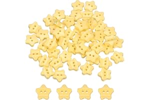 uxcell 50Pcs Resin Buttons, 1/2" (12mm) 2 Holes Solid Color Sewing Craft Shirt Buttons for Sewing Blouse Coat Windbreaker Hat