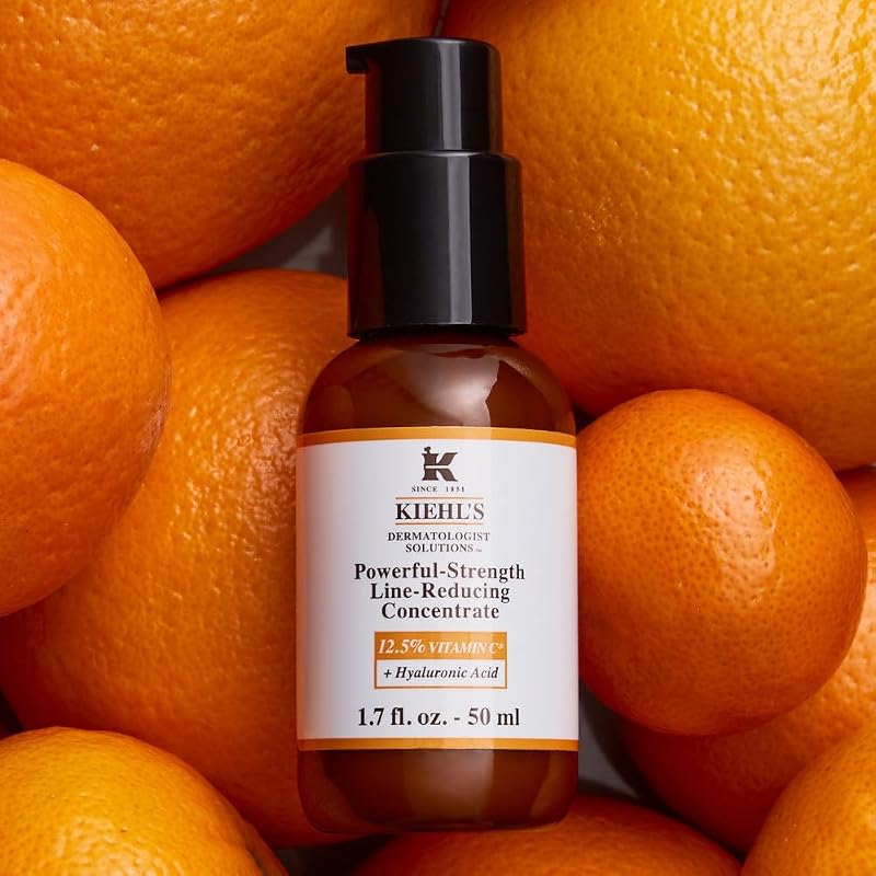 Sérum de Vitamina C Concentrado de Redução de Linhas de Força Poderosa da Kiehl's 75 ml