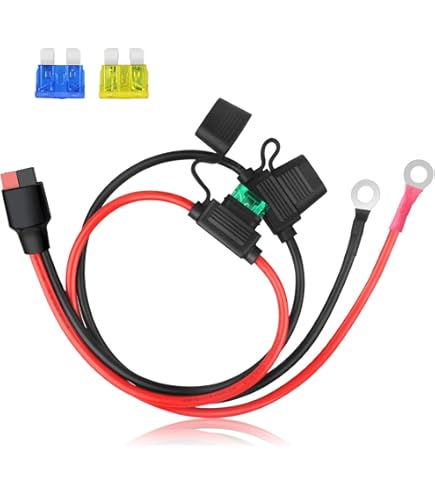 MEIRIYFA Sigarettenaansteker voor in de auto Vrouwelijke Socket Verlengkabel, 2 Pack Autolader Power Sigarettenaansteker Vrouwelijke Socket Kabel Adapter met 12AWG