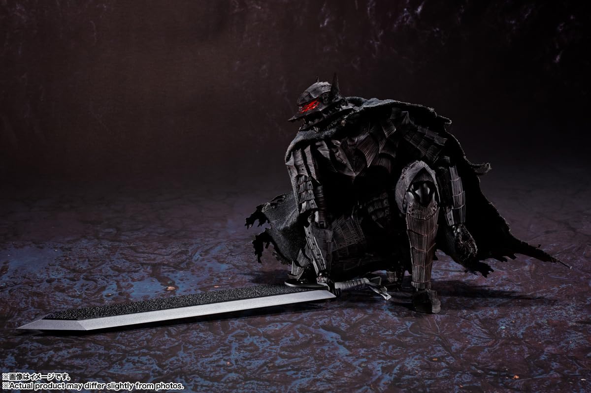 TAMASHII Nations S.H.Figuarts Berserk - Guts (Armatura Del Berserker) Heat Of Passion - Action Figure Con Accessori - 6