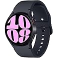 SAMSUNG Galaxy Watch 6 (40mm, WiFi + 4G LTE) 1.3" Super AMOLED Smartwatch GPS Bluetooth, Fully Unlocked w/Sleep Coaching, Water Resistant, BP Monitor R935U (w/Fast Charger Cube, Graphite) (Renewed)