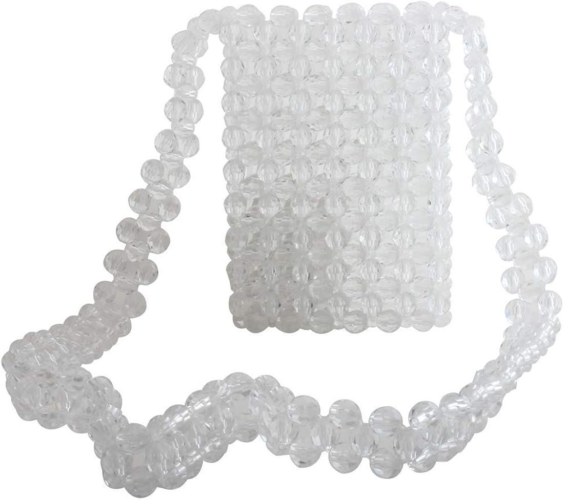 clear bead purse