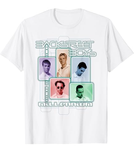 Amazon.com: Backstreet Boys BSB Millennium T-Shirt Tee for Men