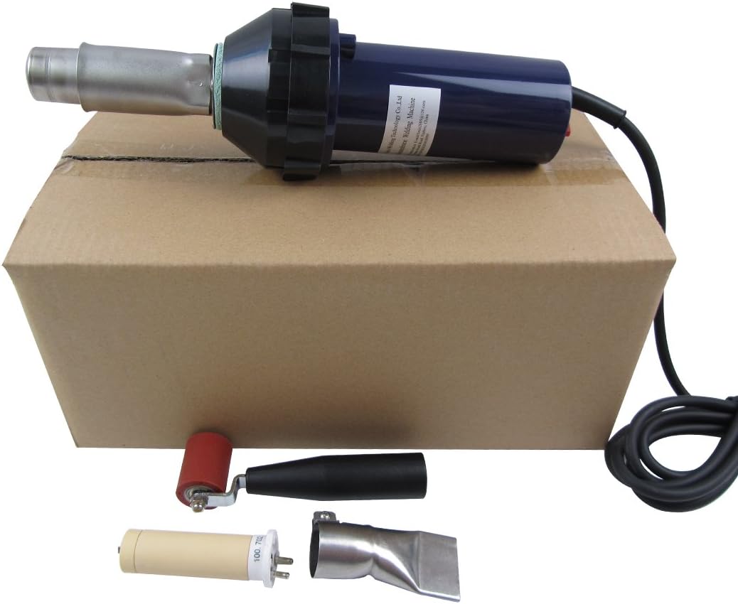 New Hot-blast 1600w Plastic Welder Gun &Welding Nozzle packed by carton