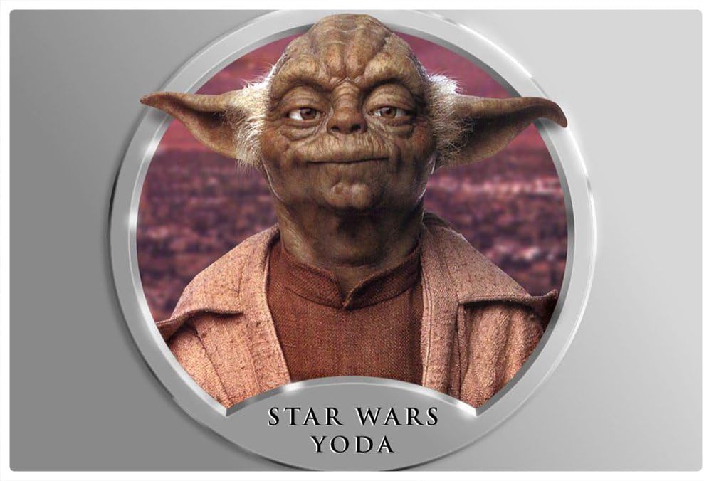 Star Wars Yoda 12x18 Metal Poster