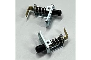 PIRATE MFG Door Jamb Switches, 1 Spade, Pair - Compatible with VW Bug Bus Type 3 GHIA Vanagon