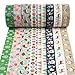Crafty Rabbit Christmas III Washi Tape - Set of 8 Rolls - 262 Feet Total - Multicolor